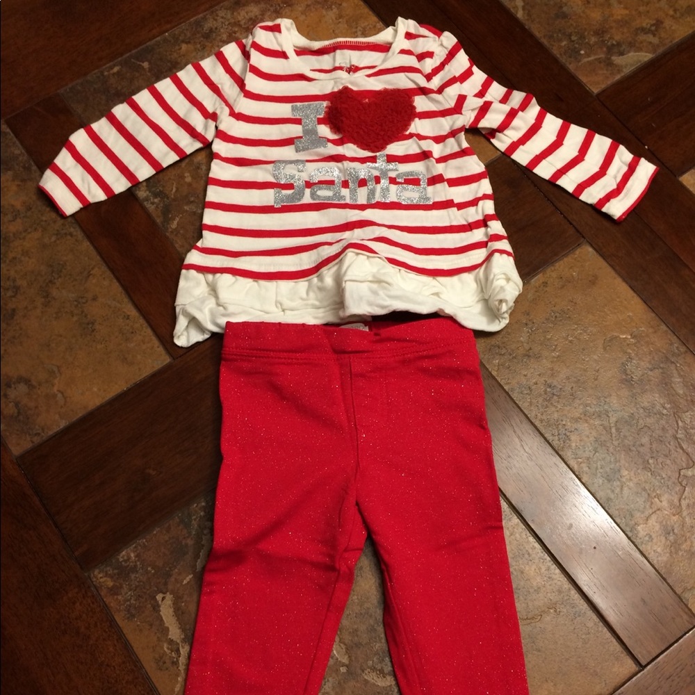 Christmas outfit 6-12 months